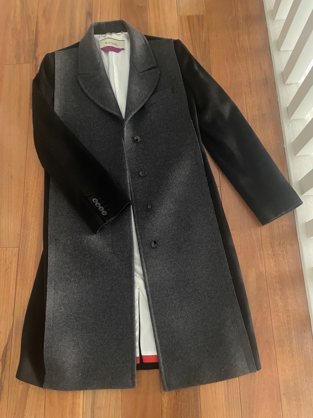 Paul Smith Wool Coat Worn Once, Made in Itsly